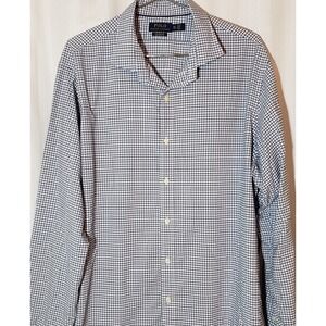 Polo Ralph Lauren Performance Button Down Shirt Men's Size XXL Checkered, Preppy